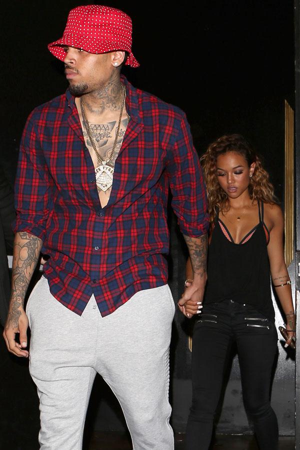 Chris Brown And Karrueche Tran Cuddle In Adorable Instagram Photo After Spending Valentines Day 2277