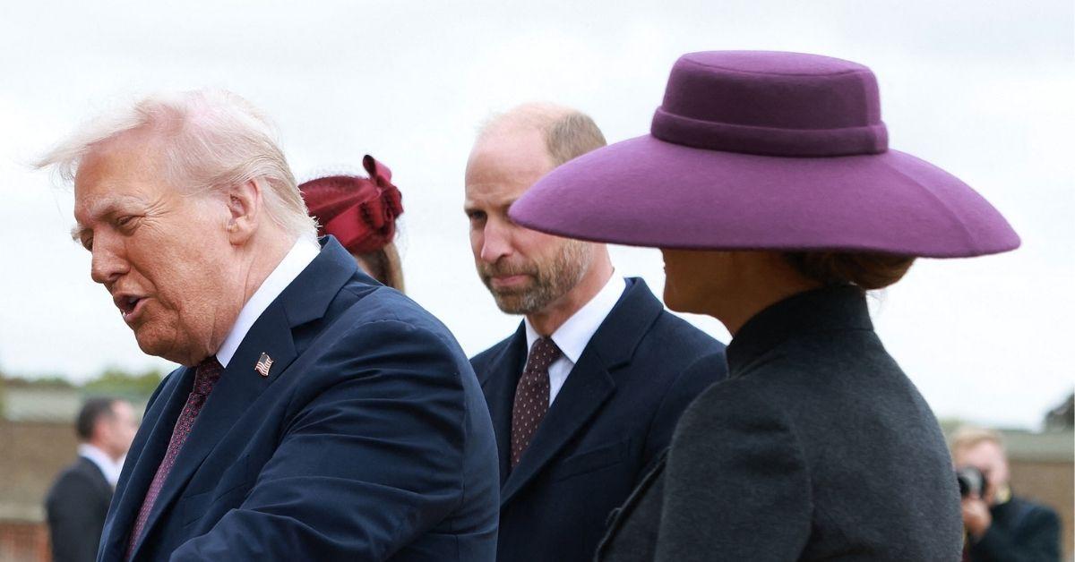 image of Melania Trump’s hat became the center of attention.