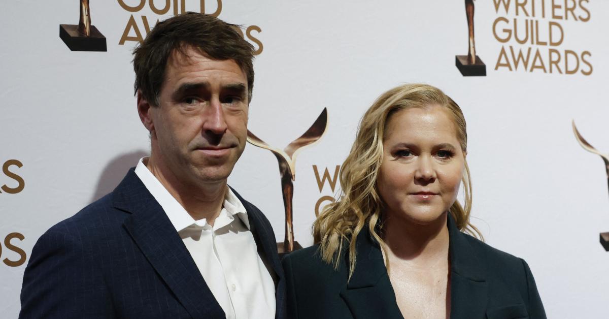 Image of Amy Schumer's husband, Chris Fischer, has 'autism spectrum disorder.'