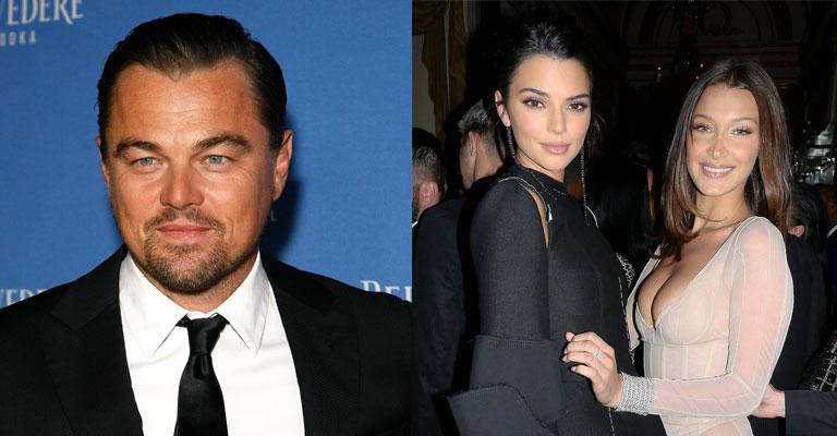 Kendall Jenner, Bella, Gigi Hadid Party With Leonardo DiCaprio At Art