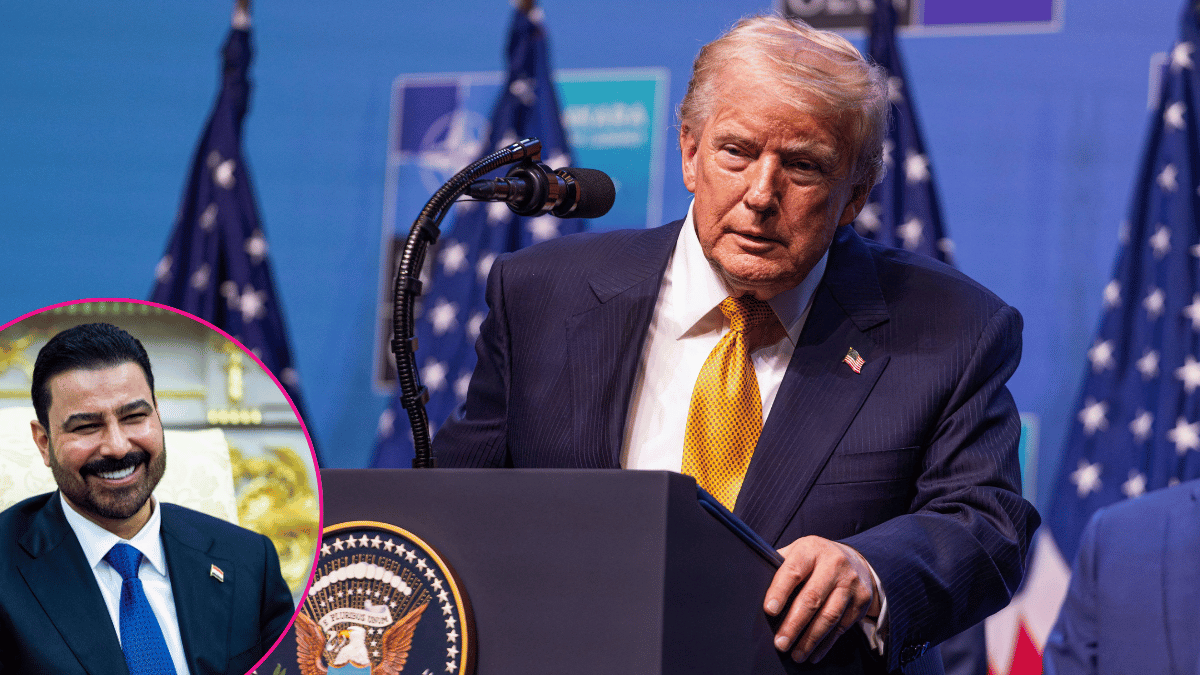 Photo of Donald Trump called Iraq's newly elected Prime Minister, Ali al-Zaidi, 'a great leader.'