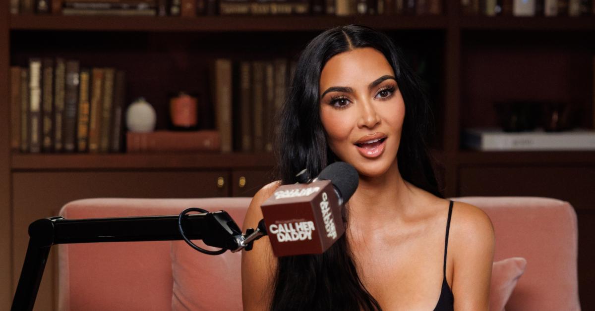 Image of Kim Kardashian made rare comments about her co-parenting dynamic with Kanye West.