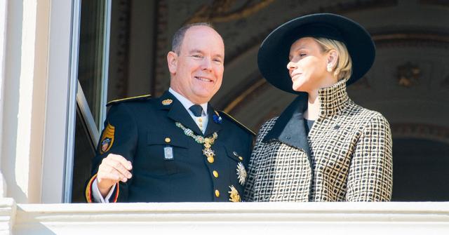 prince albert princess charlene photo week after divorce rumors