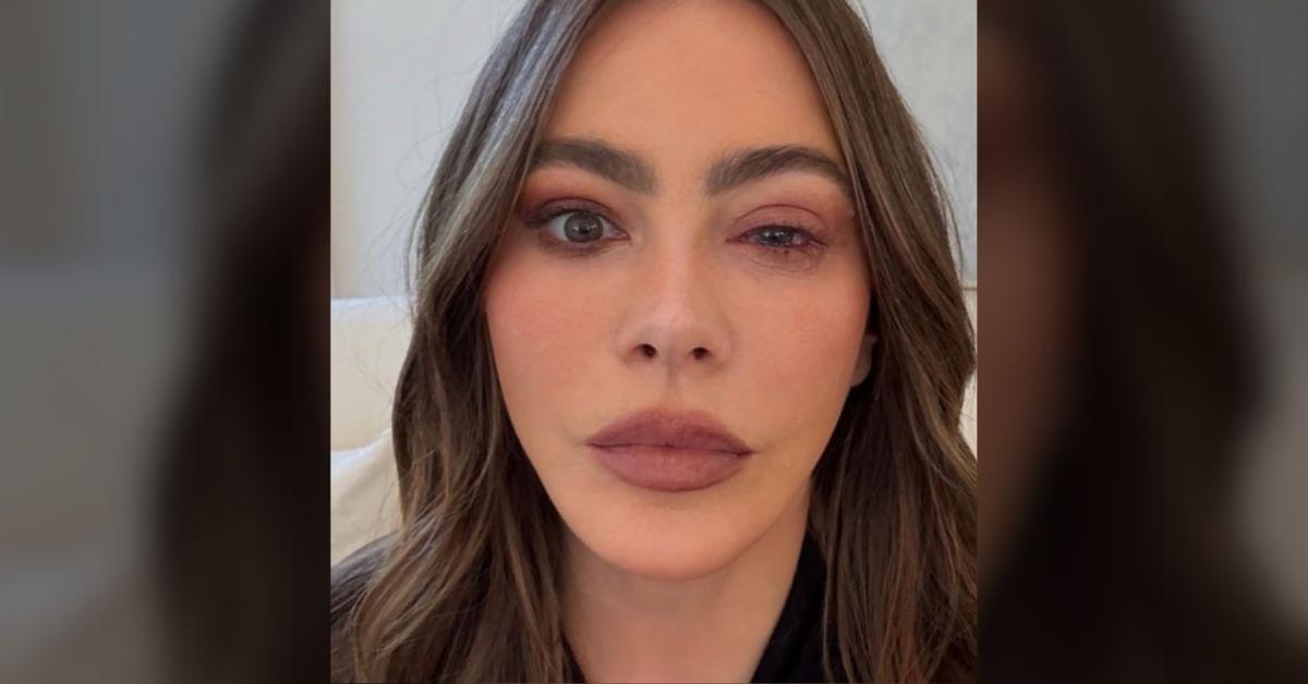Image of Sofía Vergara had a severe allergic reaction.