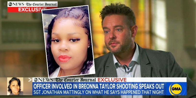 Sgt. Jonathan Mattingly Cop Involved In Breonna Taylor Case Says 'She Didn't Deserve To Die'