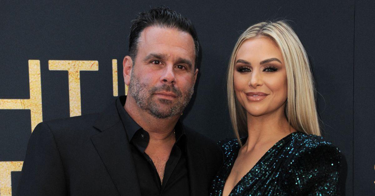 split image of Lala Kent and Randall Emmett