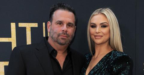 split image of Lala Kent and Randall Emmett