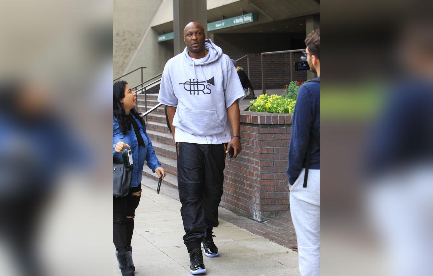 Lamar Odom is spotted out and about in Los Angeles