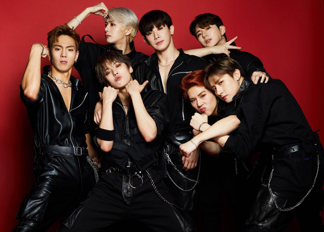 Monsta X At 2018 KIIS-FM Jingle Ball Backstage Portrait Booth monsta x fans slam french montana