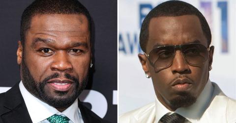 photo of Curtis '50 Cent' Jackson and Sean 'Diddy' Combs