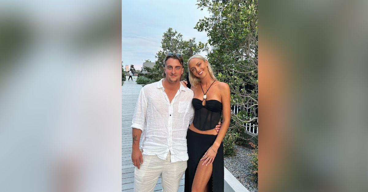 image of Annie Knight is engaged to Henry Brayshaw. 