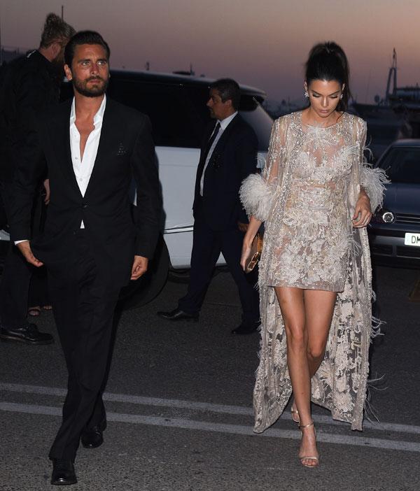 Kris kendall jenner scott disick cannes