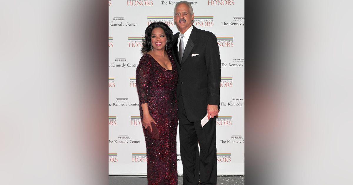 Image of Oprah Winfrey has been dating Stedman Graham since 1986.