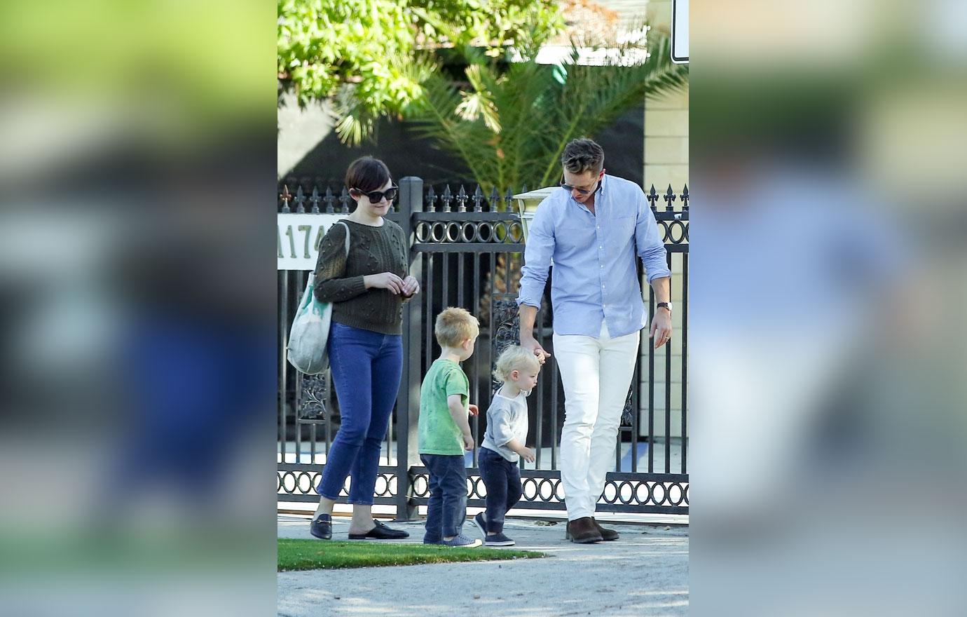 Ginnifer Goodwin Sports Baby Bump While With Kids & Josh Dallas?