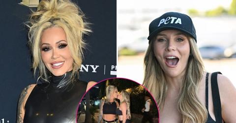 bunnie xo courtney stodden kiss girls night
