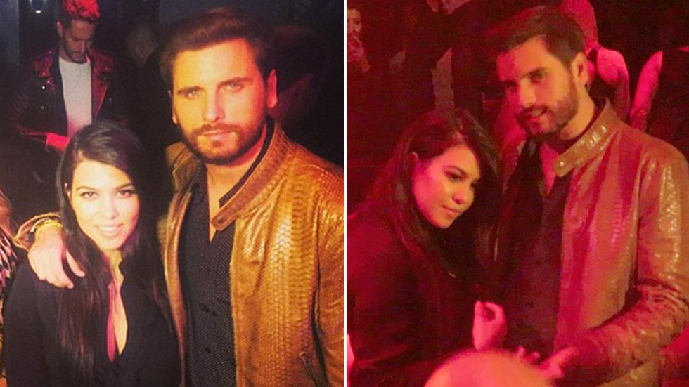 Kourtney kardashian scott disick 1 oak las vegas pics