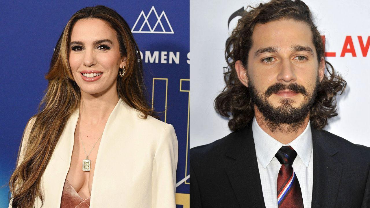 Split image of Cristy Carlson Romano and Shia LaBeouf.