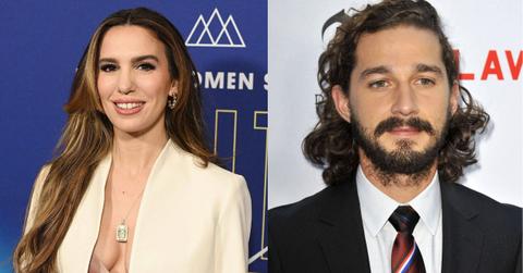 Split image of Cristy Carlson Romano and Shia LaBeouf.