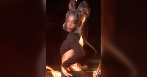 Lori Harvey Stuns In Low-Cut Latex Bodysuit For Playboy Photoshoot