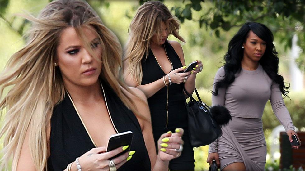 Khloe kardashian looks annoyed girls day