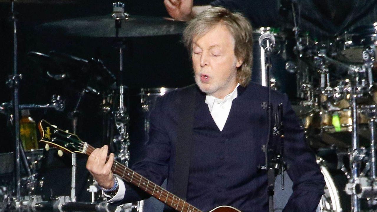 Image of Paul McCartney reflected on the political climate in the U.S. in his book 'The Lyrics: 1956 to the Present.'