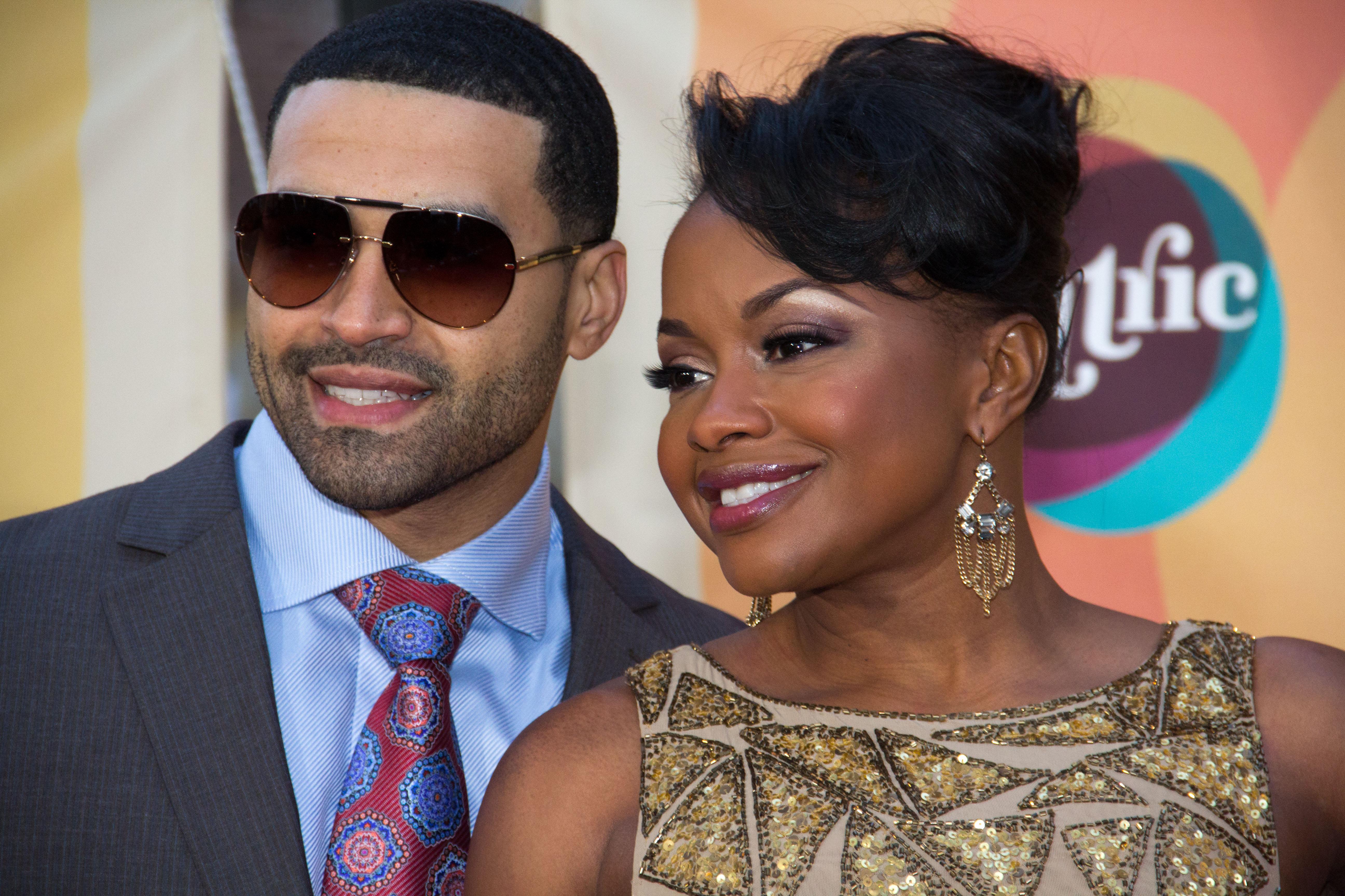 Apollo Nida and Phaedra Parks at the 2011 Soul Train Awards