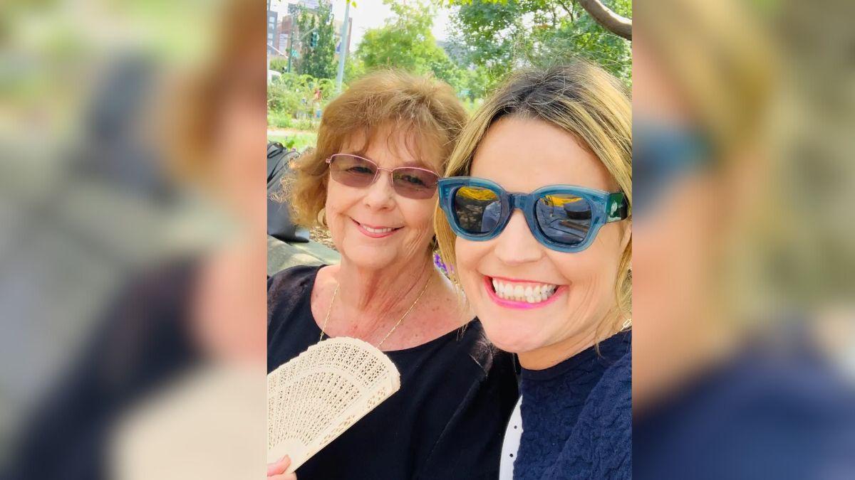 photo of Savannah Guthrie and Nancy Guthrie. 