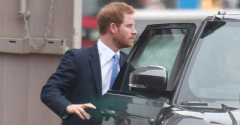 EXCLUSIVE: Prince Harry spotted after having lunch at a pub in London