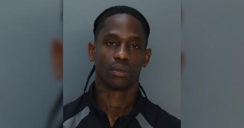 travis scott arrested miami trespassing disorderly intoxication