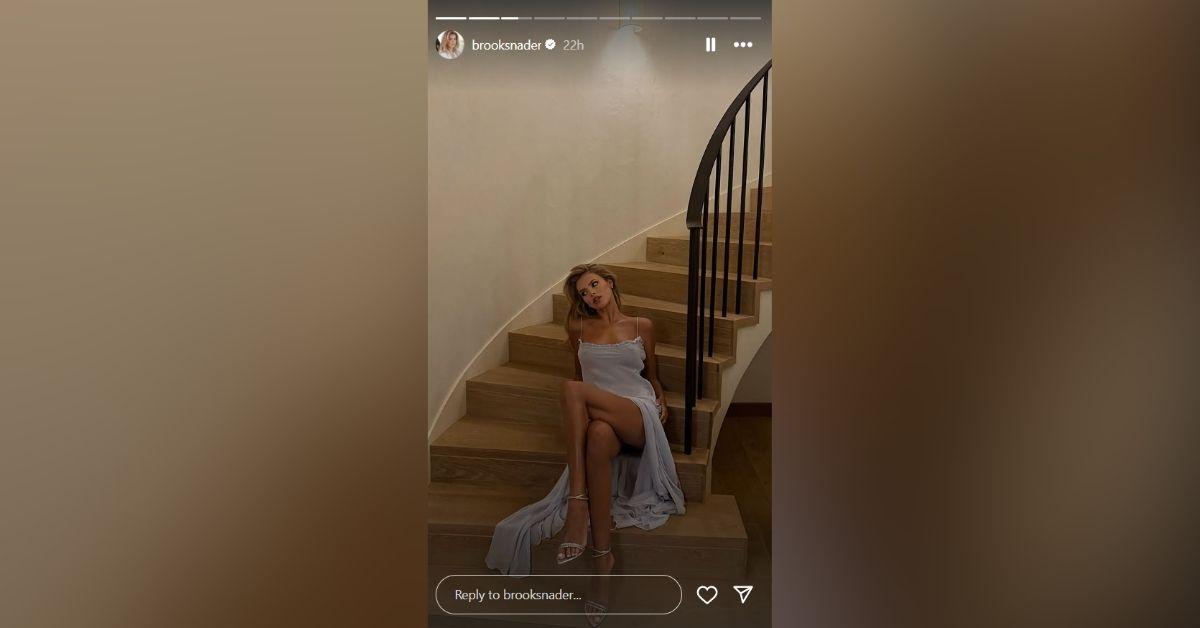 image of The Hulu star recently rocked outfits that showed off her chest.