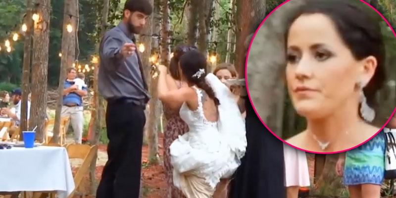 Jenelle Evans And Davids Explosive Wedding Fight Caught On Camera