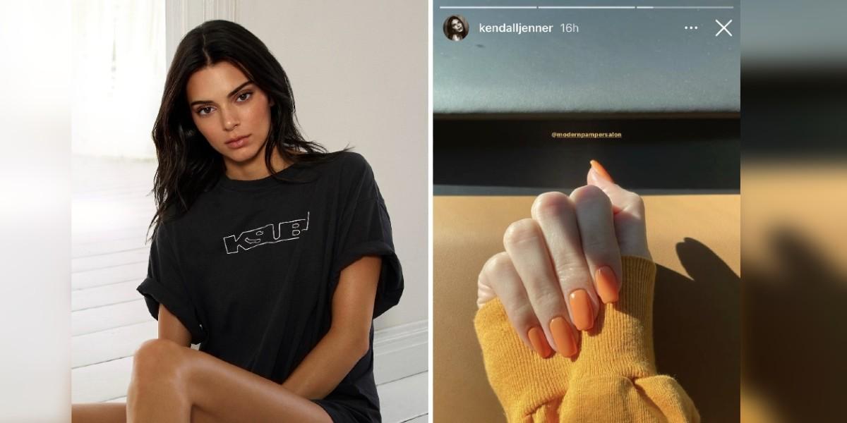 Kendall Jenner's Latest Manicure Isn't On Her Hands, It's All Over