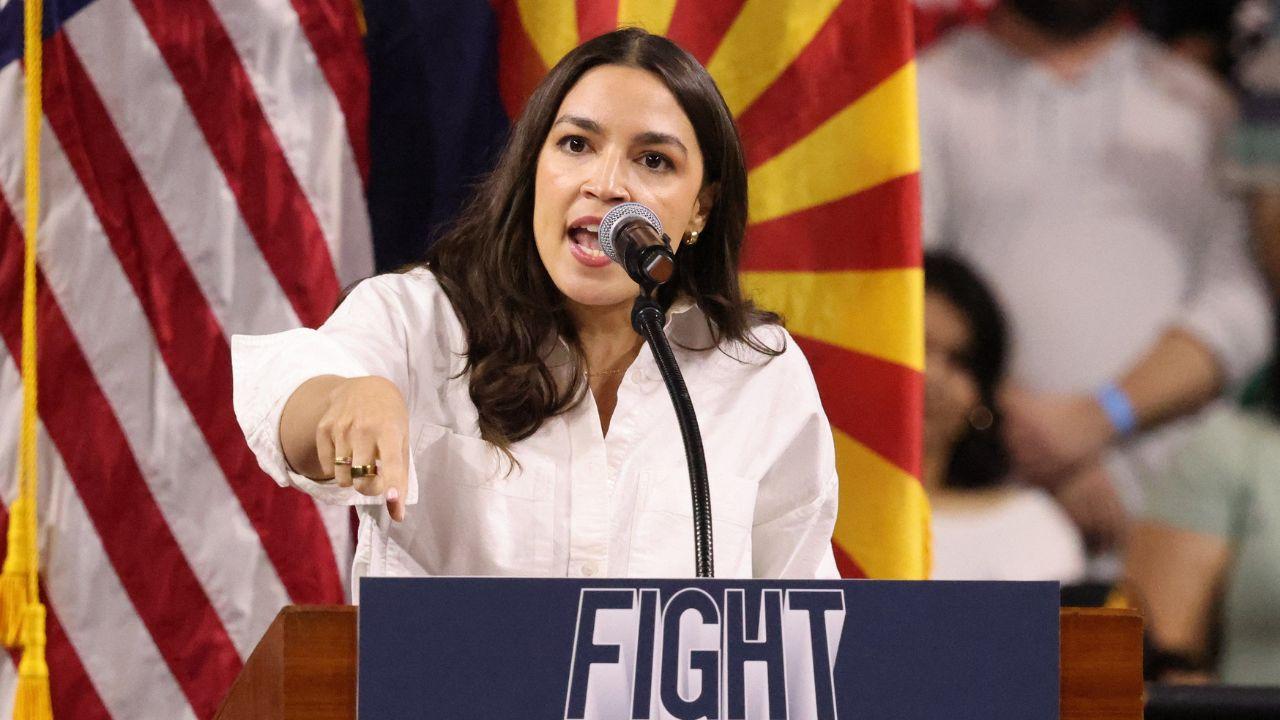 Image of A Democratic source alleged that Alexandria Ocasio-Cortez might not have liked Riley Roberts.