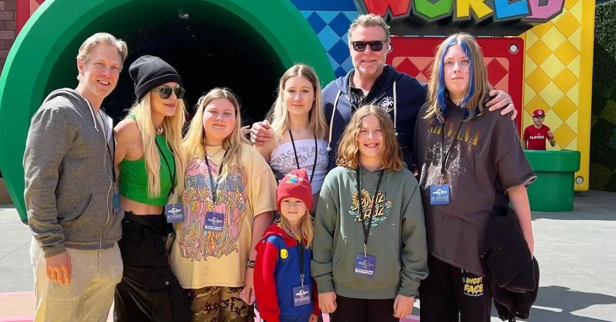 Photo of The exes, who share five children, separated in 2023.