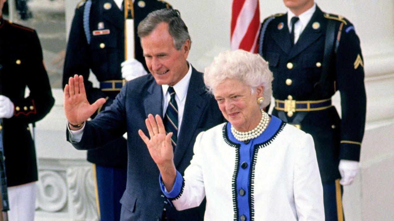 George H.W. Bush, Barbara Bush