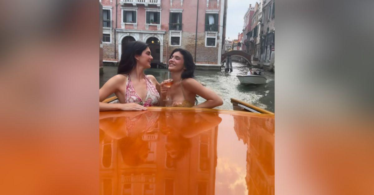 kylie jenner breaking dress code at jeff bezos lauren sanchezs wedding