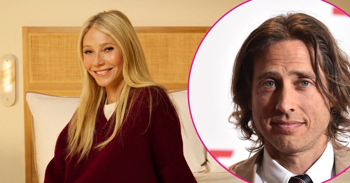Split photo of Gwyneth Paltrow & Brad Falchuk