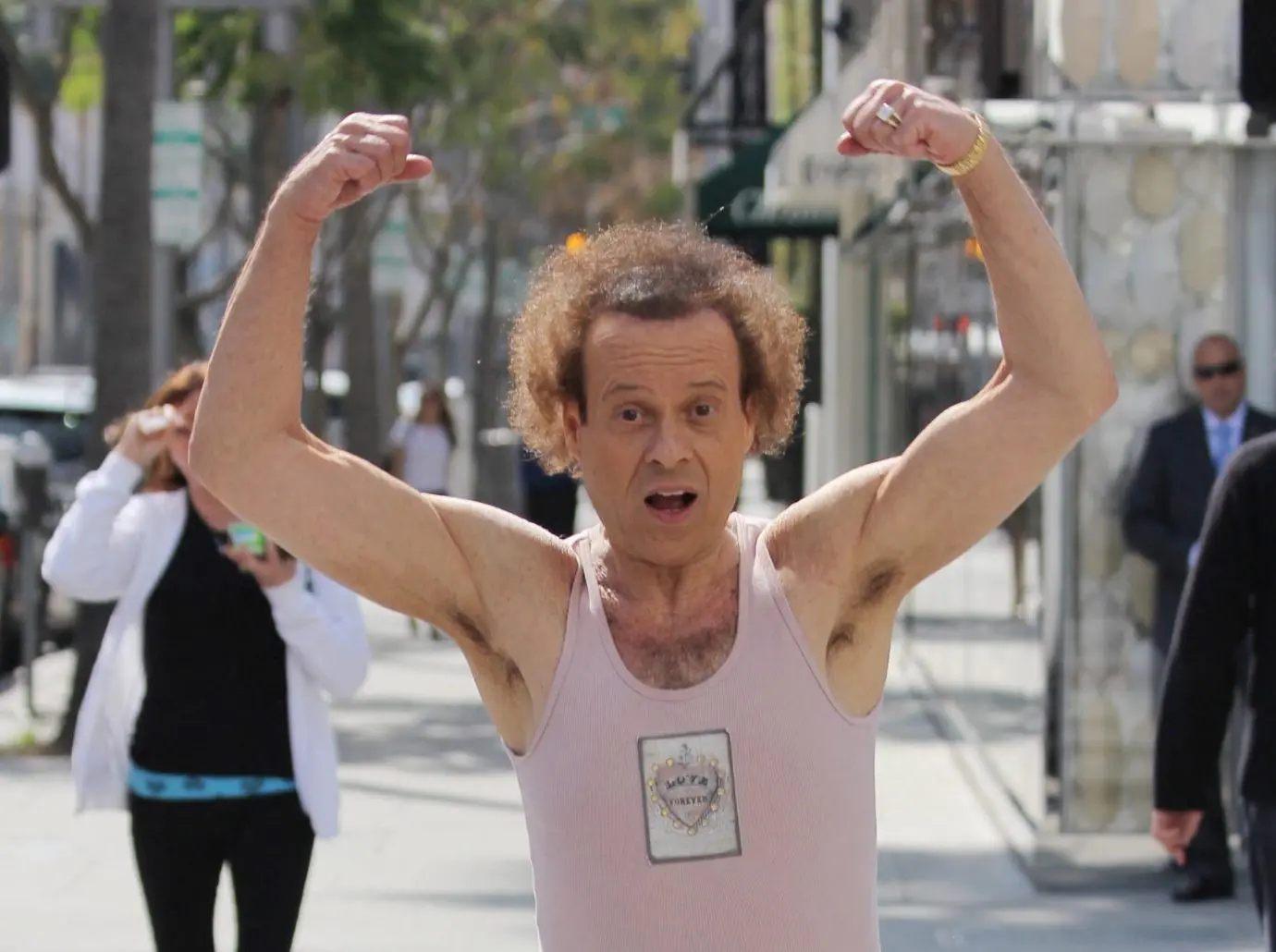 richard simmons skin cancer diagnosis painful removal process