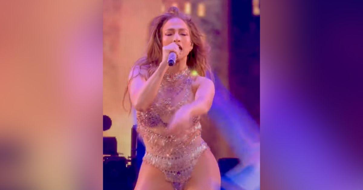 image of Jennifer Lopez spoke about love during her Las Vegas show.