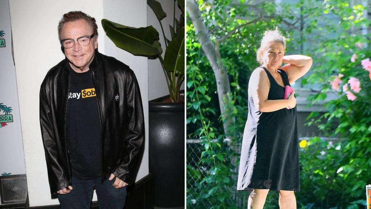 image of Barr sided with ex-husband saying, 'I don't think you'll hear me say this often but Tom Arnold is telling the truth.'