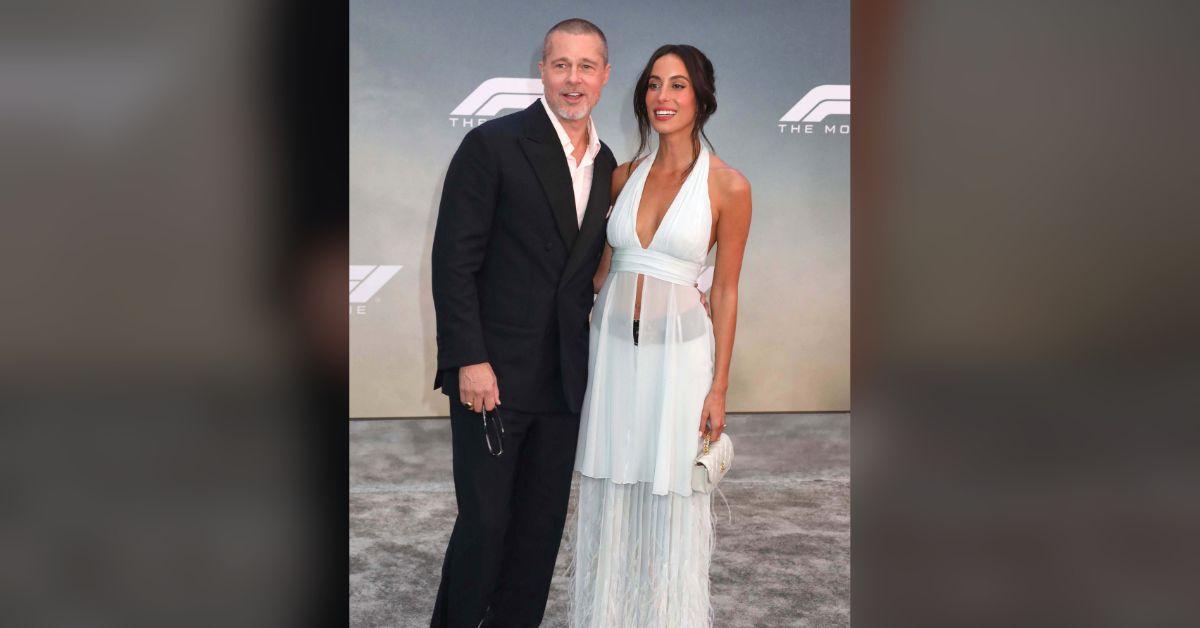 image of Brad Pitt is currently dating Ines de Ramon.