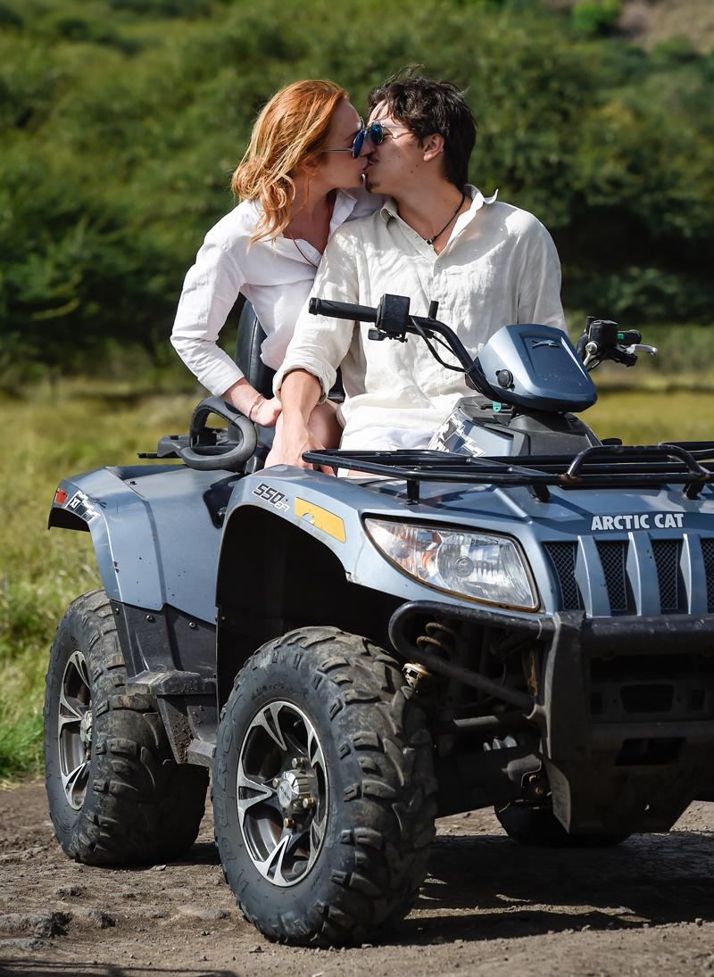 *PREMIUM EXCLUSIVE* Lindsay Lohan and Egor Tarabasov on a Romantic Safari Adventure