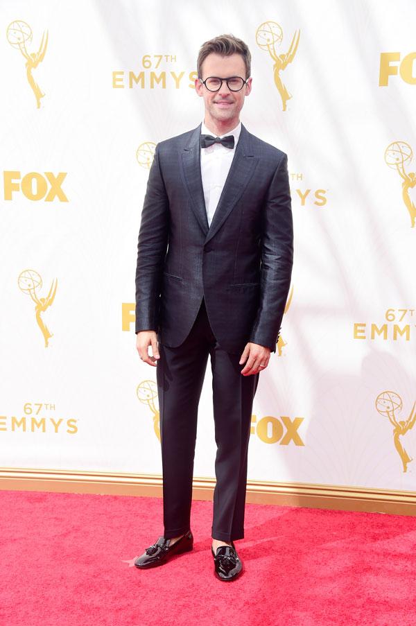 Brad goreski 2015 emmy awards redcarpet