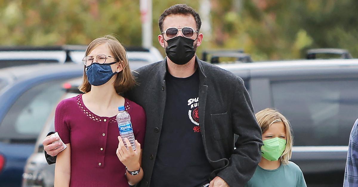 violet affleck arguing mom jennifer garner climate change wildfires