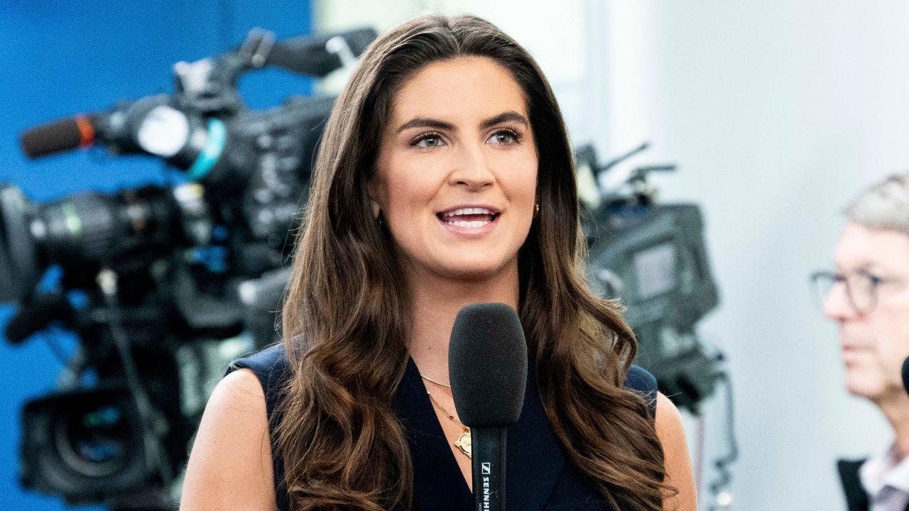 image of CNN’s Kaitlan Collins reported that a 'Politico' graphic and broadcast segments angered the president.
