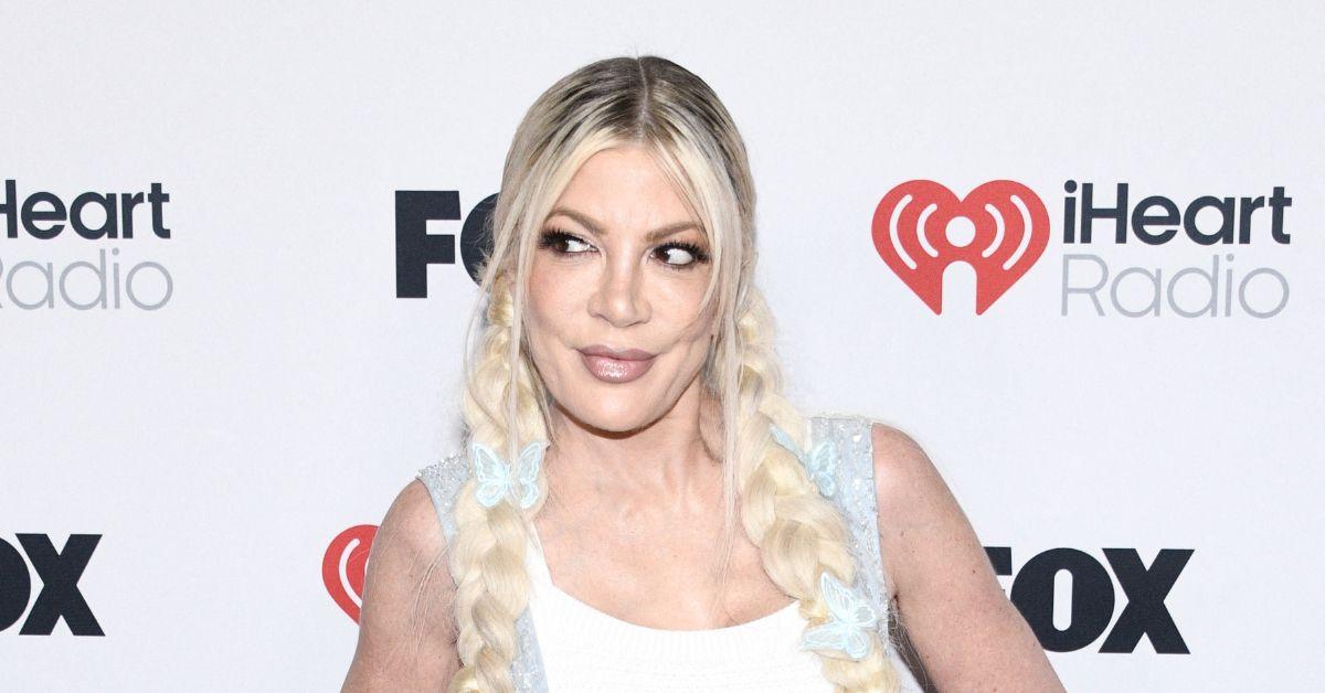image of Tori Spelling opened up about her date with Charlie Sheen.
