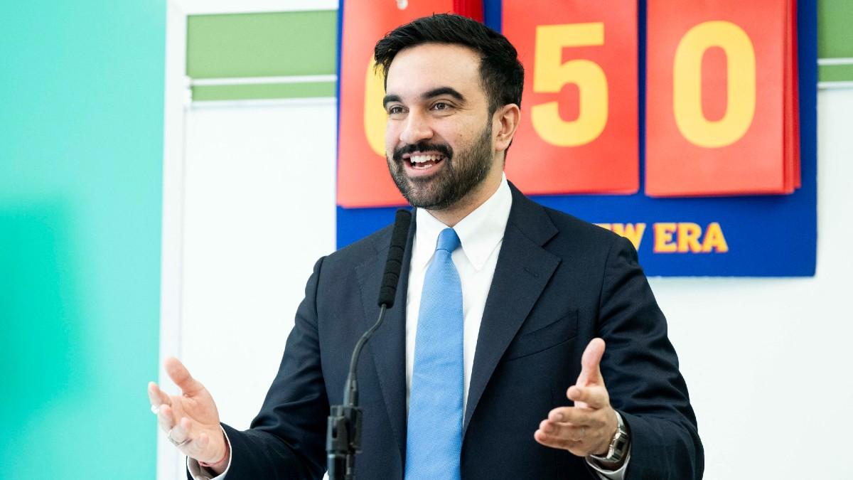 image of Donald Trump previously said the NYC mayor is 'destroying' New York. 