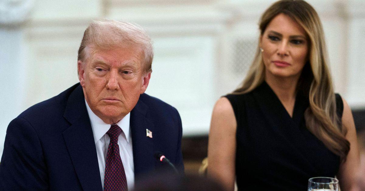 image of Melania Trump reportedly disapproves of the demolition of the East Wing.