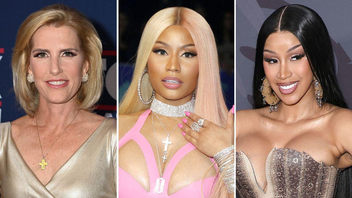 Photo of Laura Ingraham, Nicki Minaj and Cardi B