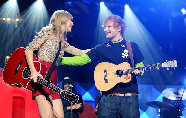 Ed sheeran girlfriend taylor swift ap